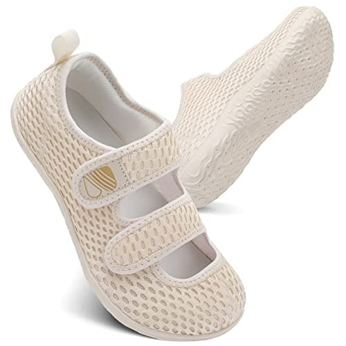 Besroad Lightweight Walking Shoes for Mens & Womens Non-Slip Diabetic Slippers