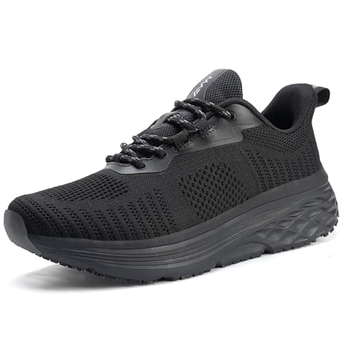 Womens Non Slip Water Resistant Walking Shoes for Chef Kitchen Food Service