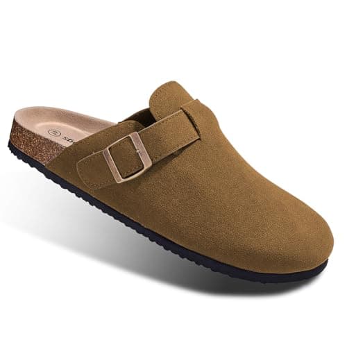 BULLIANT Comfort Clogs for Men & Women | Cushioned Cork Footbed | Nurses & Workewear