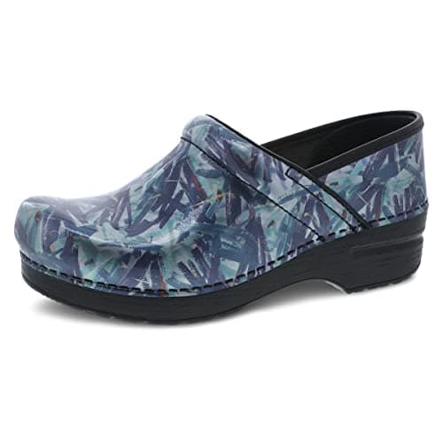 Dansko Women's Professional Painted Patent Clogs US 7.5-8