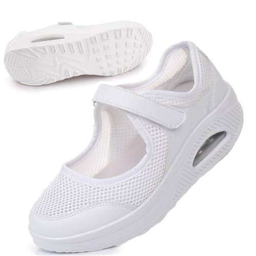 Comfortable Women's Nurse Shoes for Arthritis, Diabetes and Heel Pain