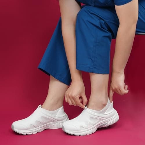 Lightweight Nursing Shoes for Women: Hawkwell Slip-On Two-Way Design