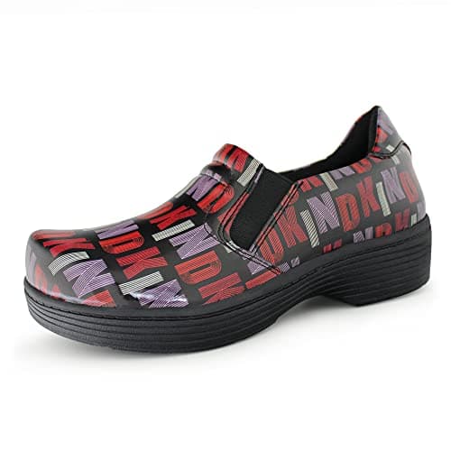 Hawkwell Pro Leather Nurse Clogs for Women