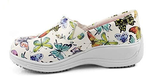 Laforst Rachel 7003 Women's Leather Nonslip Server Clog