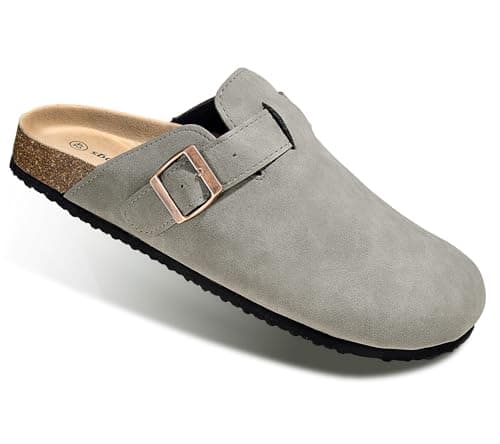 BULLIANT Comfort Clogs for Men & Women | Cushioned Cork Footbed | Nurses & Workewear