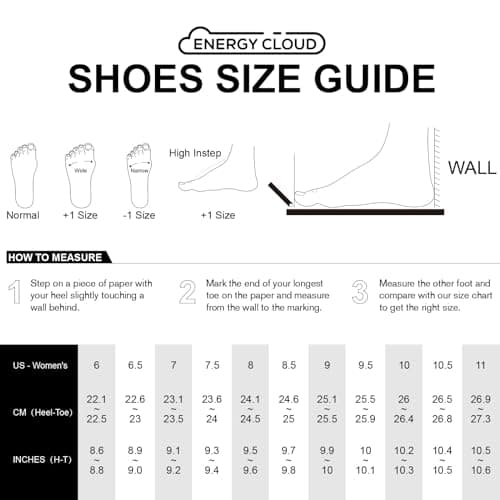 ALEADER Women's Energycloud Slip-On Running Shoes