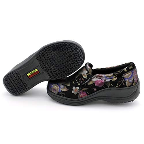 Laforst Rachel 7003 Women's Leather Nonslip Slip-On Clog