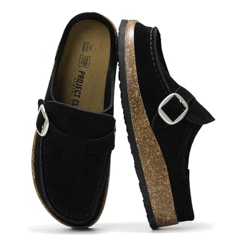 Carline Memory Foam Women's Moccasin-Style Clogs - Durable & Water Resistant