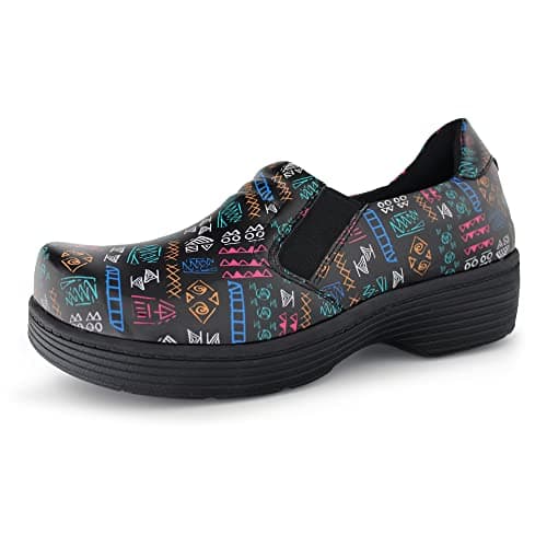 Hawkwell Pro Leather Nurse Clogs for Women
