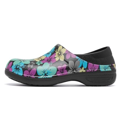 Non-Slip Waterproof Lightweight Comfort Clogs for Women in Healthcare and Food Service