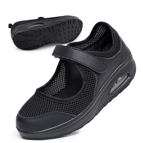 Comfortable Women's Nurse Shoes for Arthritis, Diabetes and Heel Pain