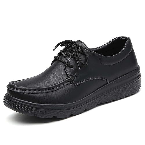 Hopelong Nurse Shoes for Women Nursing Shoes Zpatos para Trabajar en Restaurante de Mujer Flats for Women
Refined Title: Women's Nursing Shoes for Restaurant Work