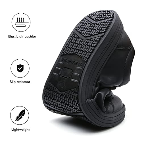 Non-Slip Work Shoes for Men and Women - Slip Resistant Chef & Nursing Shoes