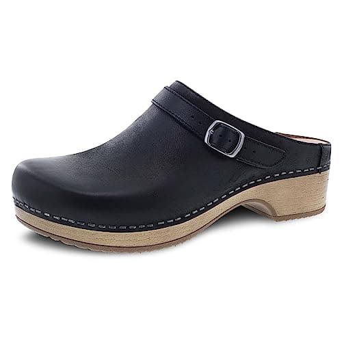 Dansko Berry Slip-On Mules for Women - Memory Foam & Arch Support, All-Day Comfort
