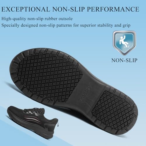 Treesky Non-Slip Shoes for Women in Food Service