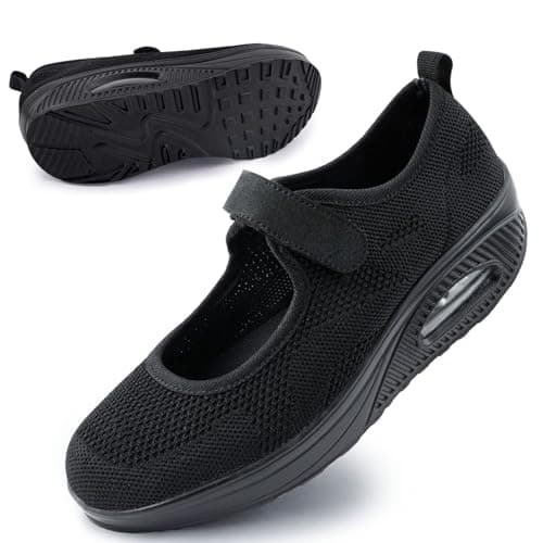Comfortable Women's Nurse Shoes for Arthritis, Diabetes and Heel Pain