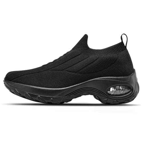 Non-Slip Arch Support Walking Shoes for Women | breathable Mesh Tennis Sneakers