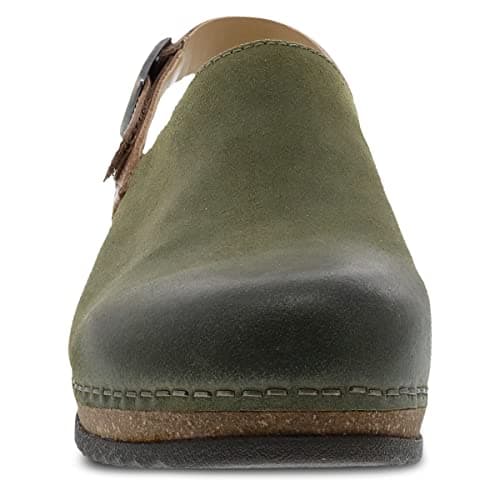 Dansko Women's Merrin Sling-Back Mules - Durable & Comfortable Cork/EVA Midsole