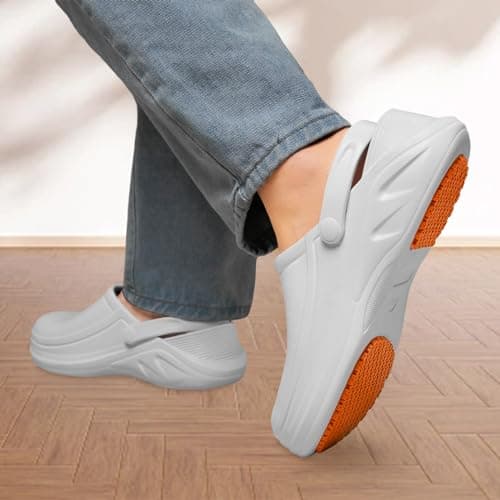 Haifago Non-Slip Chef Shoes for Men and Women | Slip-Resistant Kitchen Work Shoes