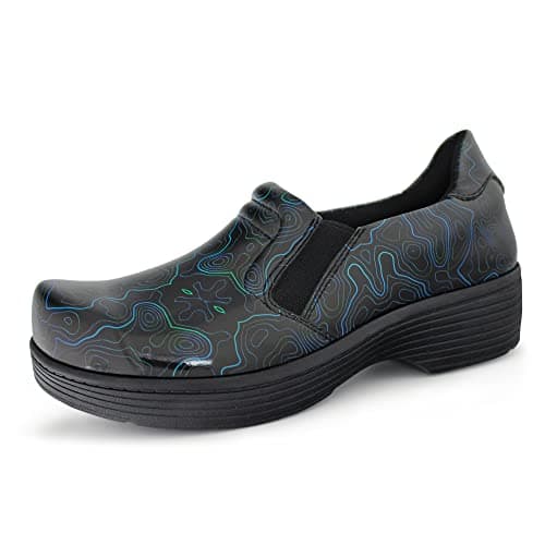 Hawkwell Pro Leather Nurse Clogs for Women