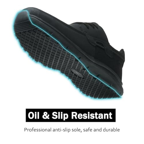 Waterproof Slip Resistant Kitchen Shoes for Men Women