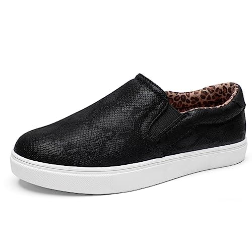 STQ Women's Slip-On Loafers: Comfortable Fall Business Casual Sneakers