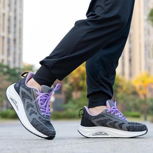 Women's Arch Support Walking Shoes for Plantar Fasciitis Pain Relief US 5.5-11
