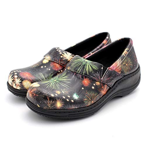 Laforst Women's Slip Resistant Work Shoes PU Upper Clog