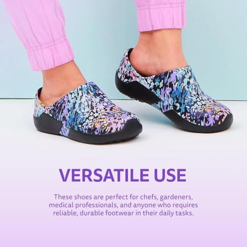 Anywear Journey Lightweight Waterproof Clogs - EVA Cushioning for Gardening, Food Service, Medical Professionals