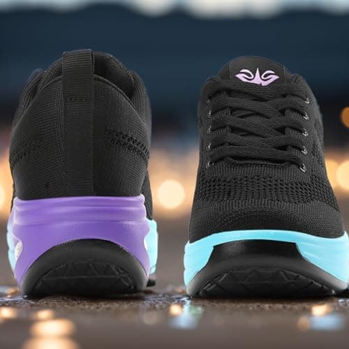 Comfortable Lightweight Slip Resistant Walking Shoes for Women Nurses
