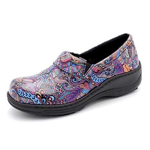 Laforst Women's Slip Resistant Work Shoes PU Upper Clog