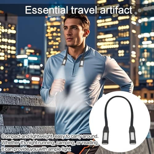 Neck Light Emergency Flashlight for Reading, Camping & Repairing