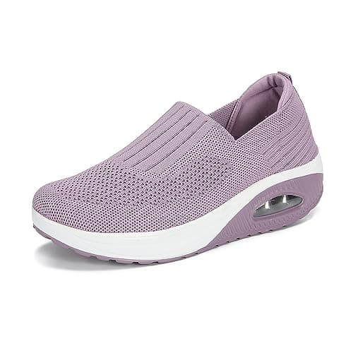 Touchmosees Women's Diabetic-Friendly Air Cushion Walker Sneaker