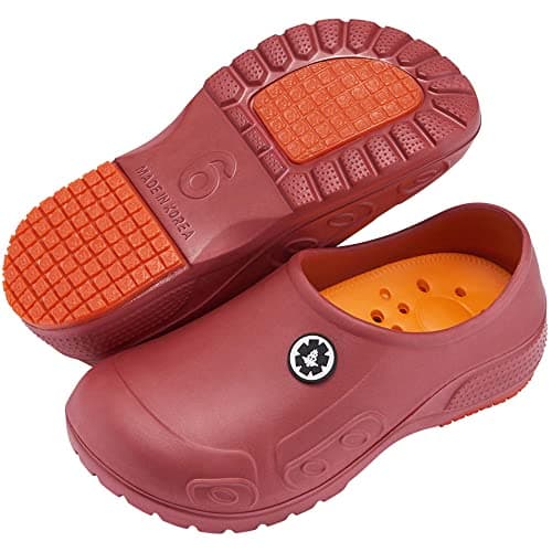 YUNGPRIME Slip-Resistant Work Shoes for Men and Women - Nursing & Chef Shoes
