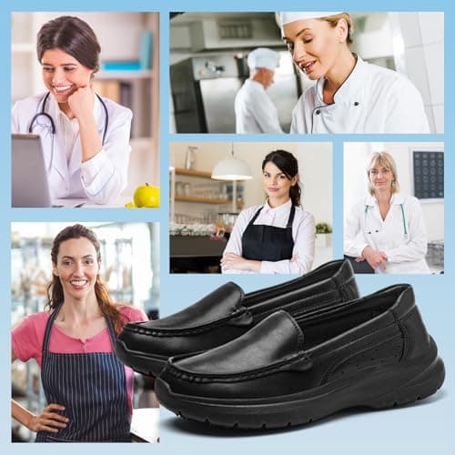 Comfortable Non-Slip Nursing Shoes for Women in Food Service & Medical Crew