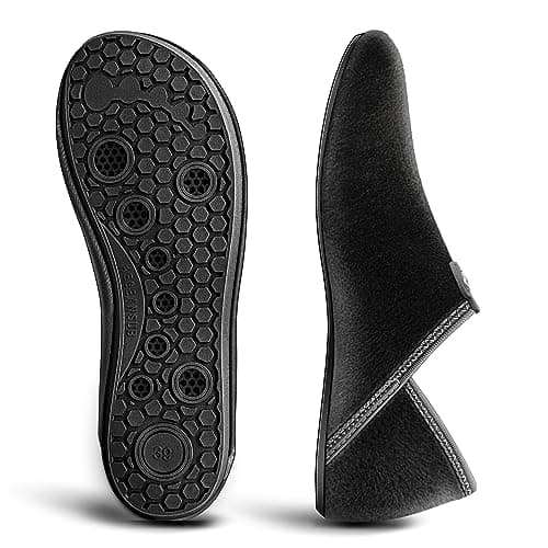 BULLIANT Women's Slip-On Yoga Slippers, Comfortable Barefoot Fit