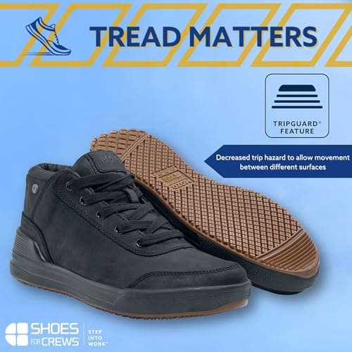 Mozo Men's Slip Resistance Chef Natural Shoes