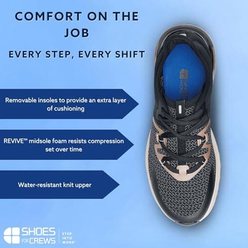 Women's Slip Resistant Work Shoes