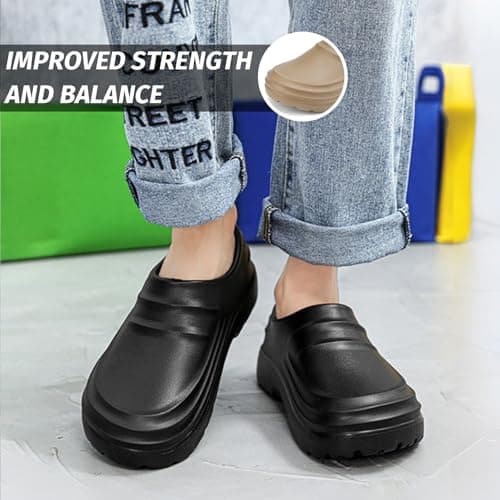 Men's Armadillo Chef Shoes - Slip Resistant, Lightweight & Waterproof