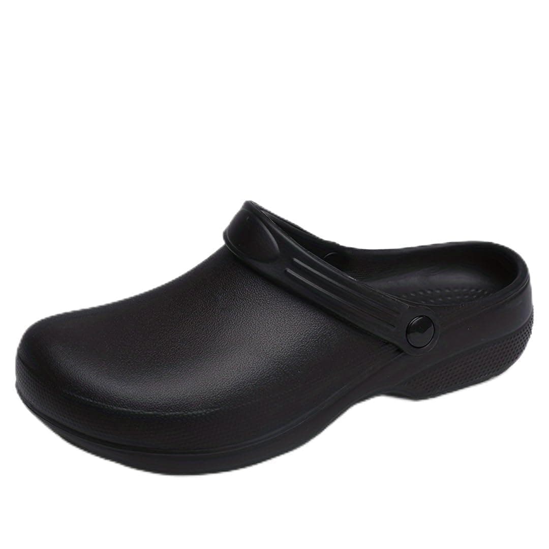Hhhchpm Unisex EVA Clogs, Comfortable & Durable, Non-Slip, Oil-Resistant Kitchen Shoes