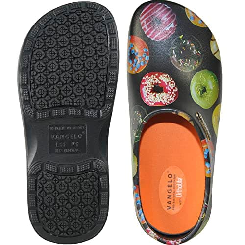 VANGELO Professional Slip-Resistant Women's Work Shoe, Waterproof, Carlisle Multicolor