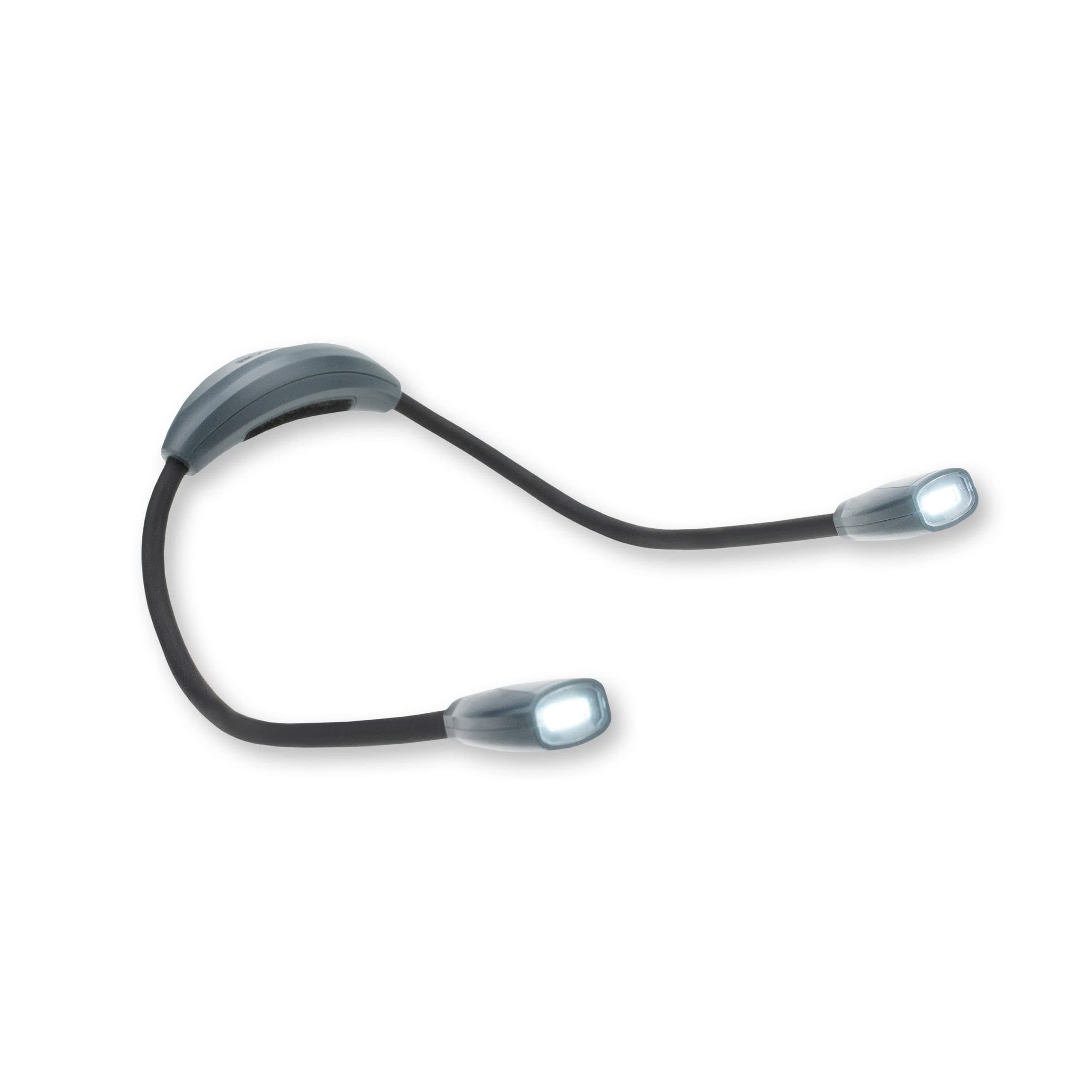 Carson Dual Headed COB LED Neck Light - Outdoor Themed Packaging Version