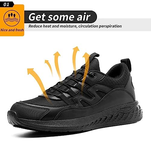 Women's Non-Slip Work Shoes, Slip Resistant & Waterproof Chef Shoes