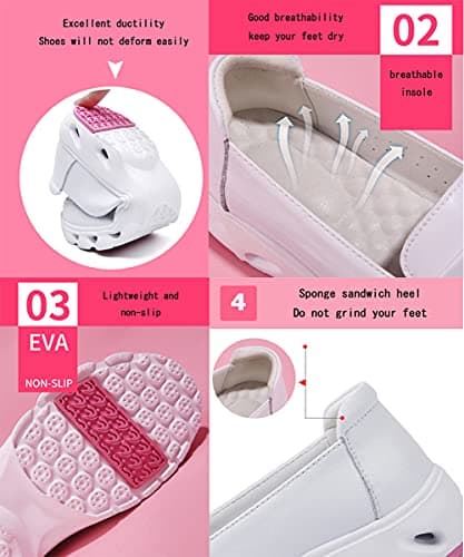 Comfortable Lightweight Non-Slip Women's Nurse Shoes