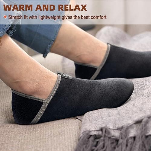 BULLIANT Women's Slip-On Yoga Slippers, Comfortable Barefoot Fit