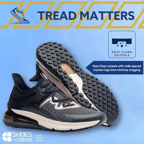 Women's Slip Resistant Work Shoes