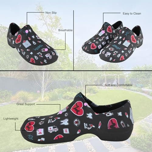 Comfort Trends Women's Nurse Shoes and Garden Clogs