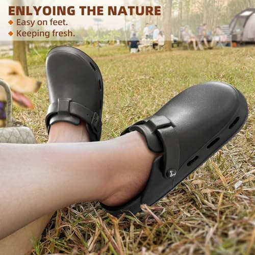 BULLIANT Unisex Adjustable Sandals, Comfortable Cushioned Footbed