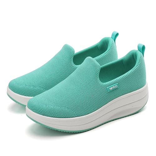 Roltte Women's Slip-On Nurse Shoes, Slip Resistant & Comfortable for Work