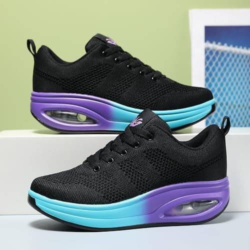 Comfortable Lightweight Slip Resistant Walking Shoes for Women Nurses